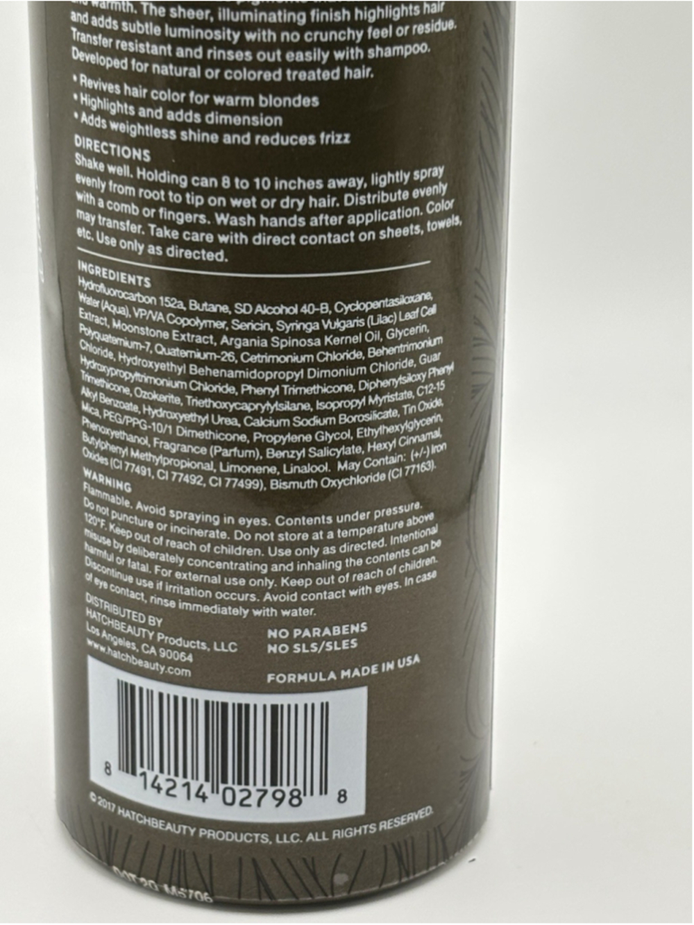 Orlando Pita Play Golden Blonde Recast Tinted Oil Spray Glaze 5oz NEW - Picture 5 of 5